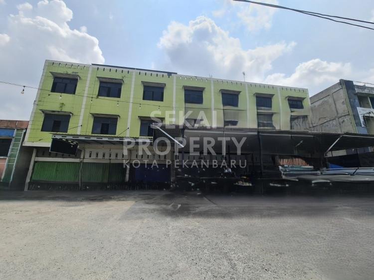 Di jual ruko gandeng tepi Jalan Besar Pasir putih tengah kota Pekanbaru