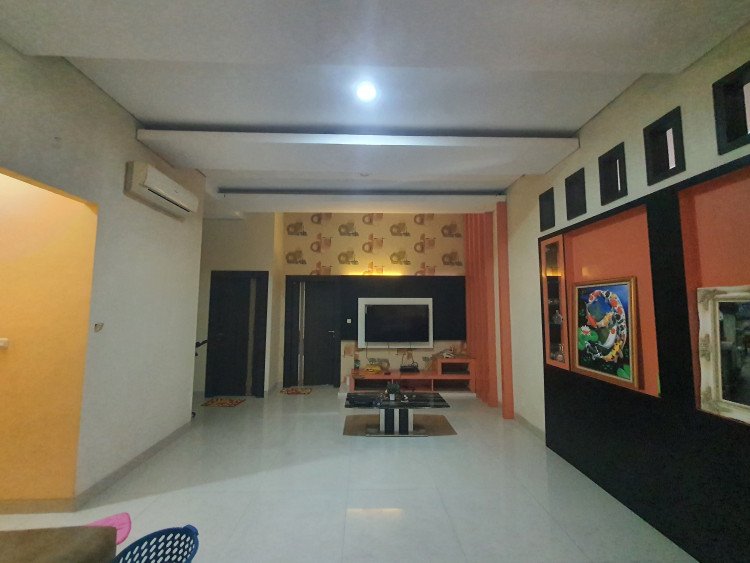 Dijual Rumah Mewah 2lt siap huni furnished lokasi dekat harapan raya - pekanbaru