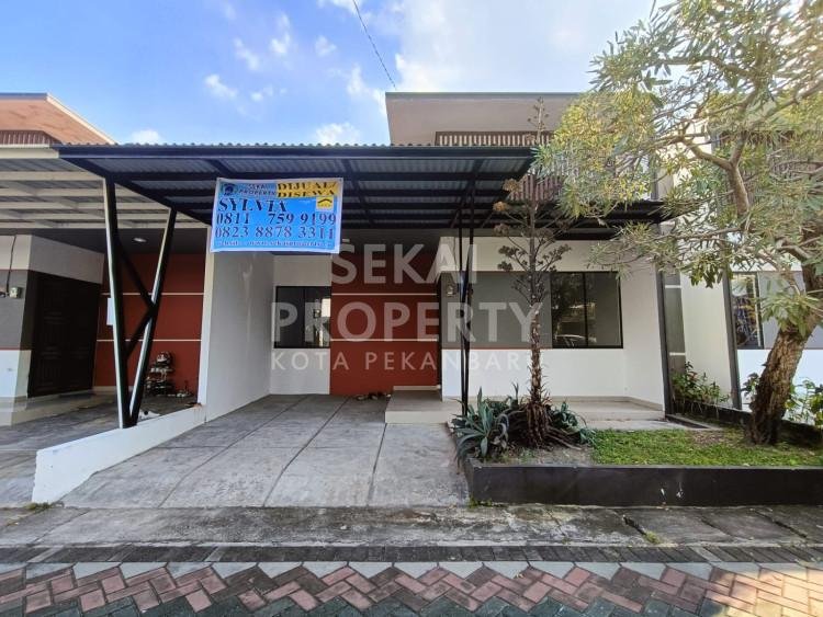 DIJUAL RUMAH CLUSTER DI JL. RAJAWALI SAKTI - PEKANBARU