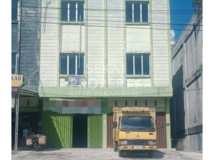 Di sewakan 2 unit ruko gandeng lantai full granit tepi jalan lokasi Kerinci