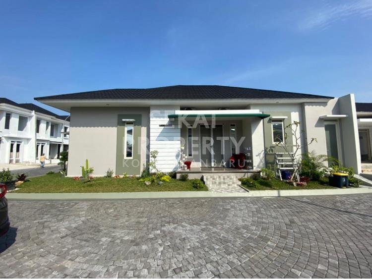 Dijual rumah cluster mewah cantik, murah dan siap huni di Jl. Kasah - Pekanbaru