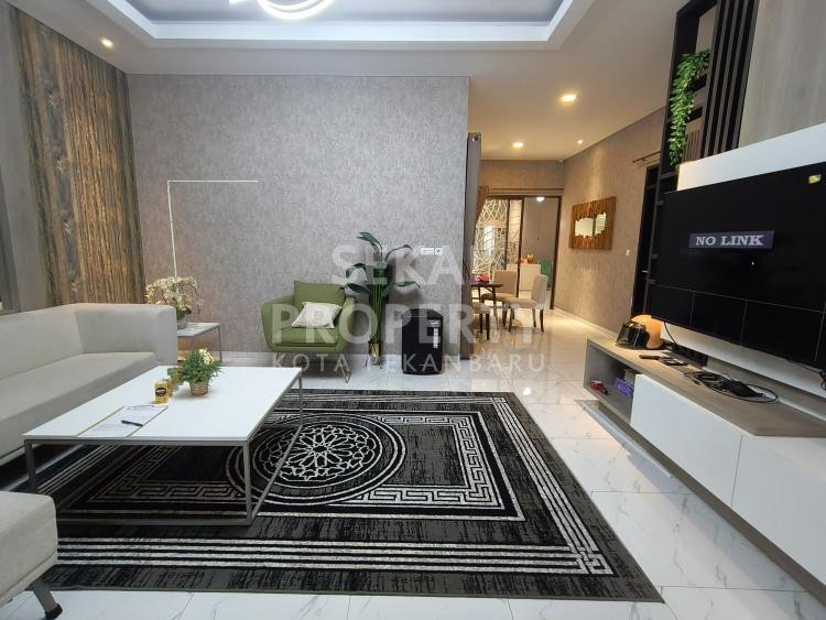 Dijual Rumah Cluster Full Furnished Lokasi Tengah Kota Jalan Parit Indah