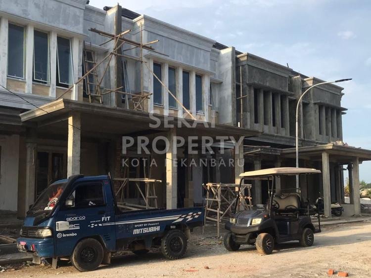 Dijual rumah cluster mewah 2lt lokasi Jl. Parit Indah - Pekanbaru