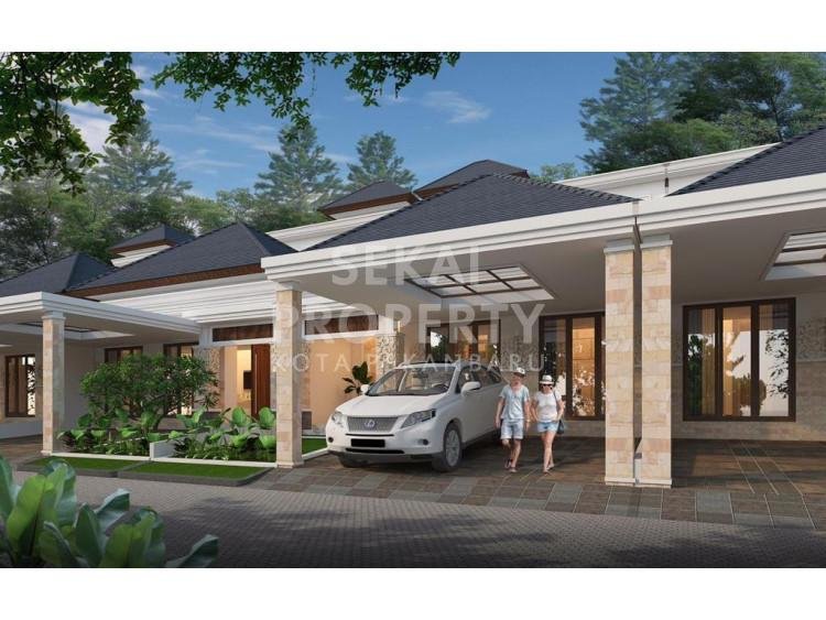 Dijual Rumah Cluster Mewah 1,5lt lokasi Jl. Parit Indah - Pekanbaru