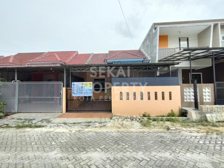 DIJUAL / DISEWAKAN RUMAH CLUSTER LOKASI JL. PEMUDA / KOMPLEK PONDOK MUTIARA - PEKANBARU