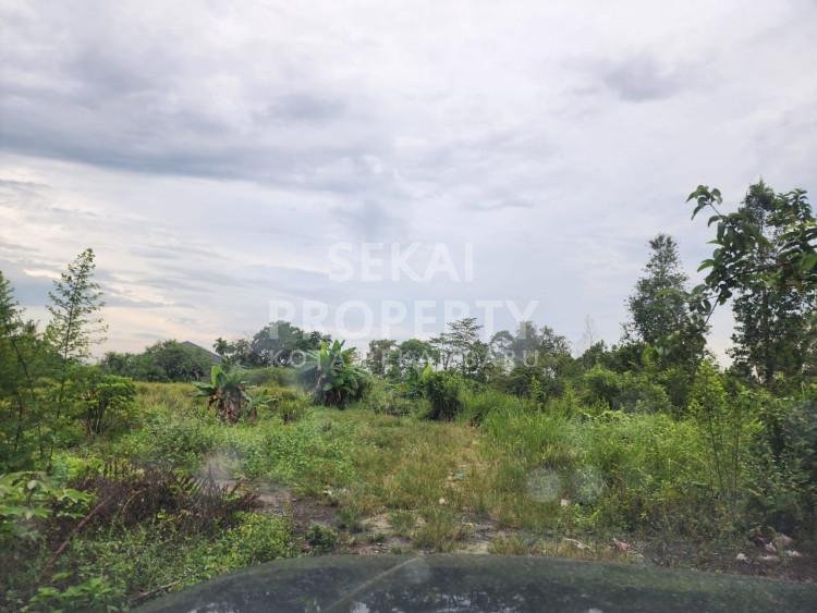 DIJUAL TANAH LOKASI DEKAT JALAN HARAPAN RAYA JL. MUHAJIRIN - PEKANBARU