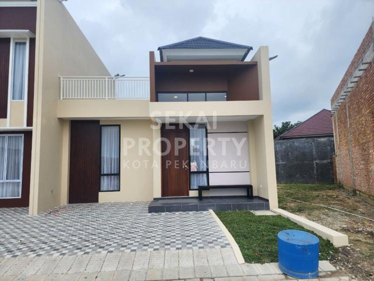 DIJUAL RUMAH CLUSTER MEWAH 1 LANTAI LOKASI SIMPANG SEPAKAT - PEKANBARU