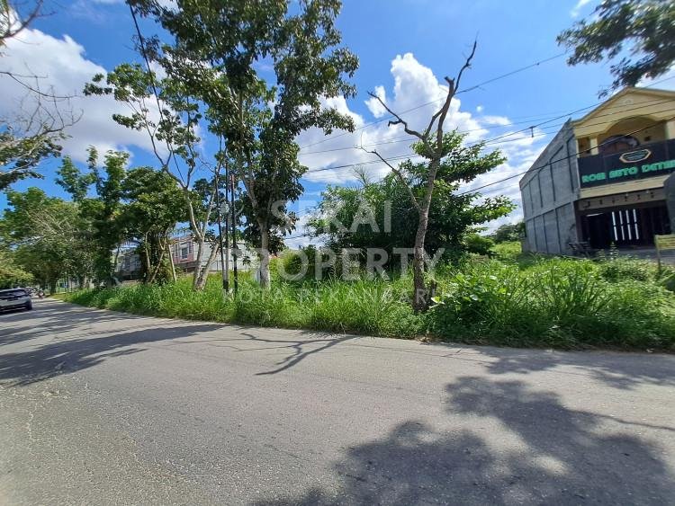 Dijual sebidang tanah tepi jalan di jl.srikandi-pekanbaru