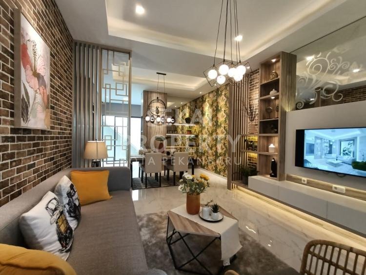 Dijual Rumah Cluster Mewah di Jl. Parit Indah, Pekanbaru