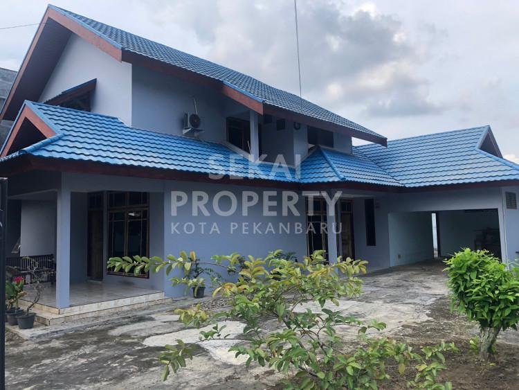 Dijual Rumah bulatan + tanah lokasi Jl. Pramuka / Rumbai
