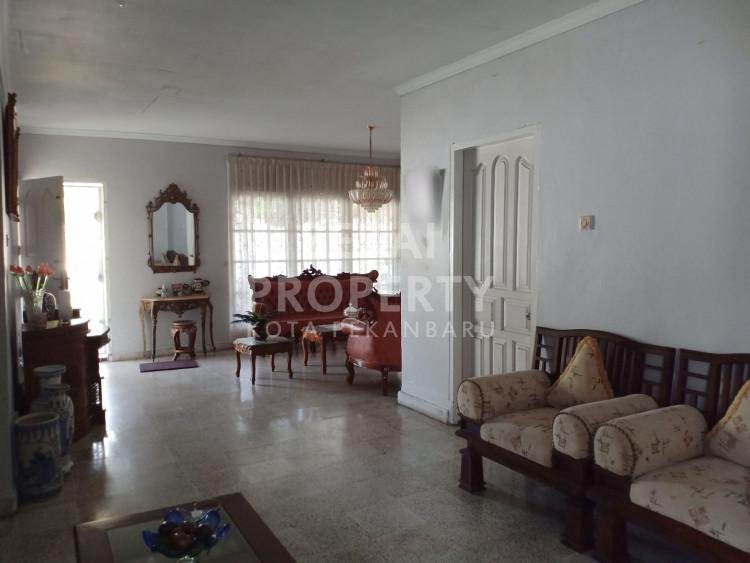 Dijual Rumah Bulatan 1 Lantai daerah Harapan Raya (dekat Metro) - Pekanbaru