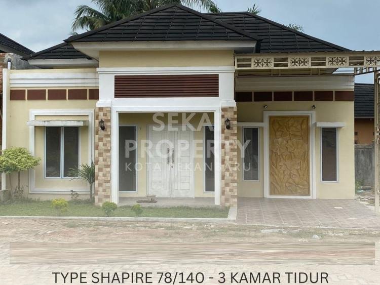 Dijual Rumah Cluster murah, tengah kota lokasi Bukit Barisan - Pekanbaru