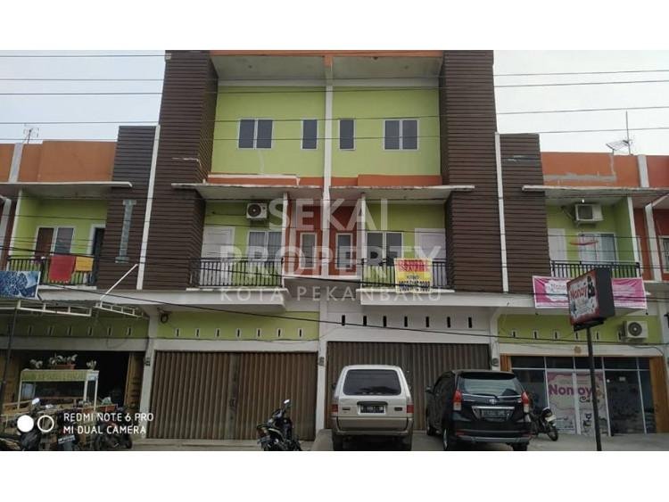 Dijual Ruko 3 lantai di Jl. Satria - Pekanbaru