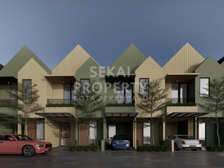 DIJUAL RUMAH CLUSTER MEWAH 2LT LOKASI JL.LILI- PEKANBARU