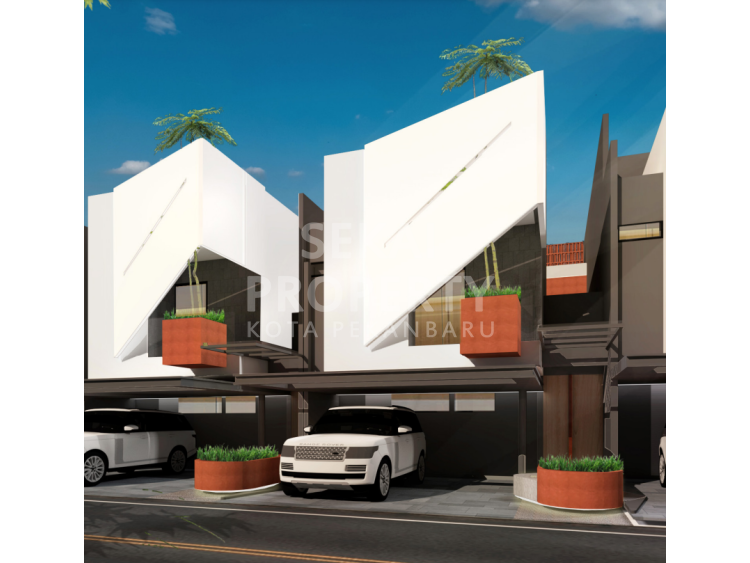 DIJUAL RUMAH CLUSTER 2,5 LT LOKASI DEKAT JL. PEMUDA - PEKANBARU