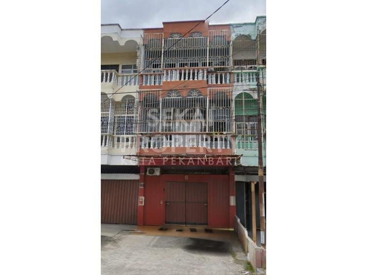 Dijual 1 unit ruko tepi Jalan lokasi Riau Tengah kota Pekanbaru