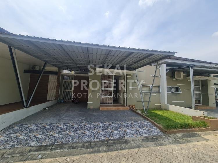 Di jual 1 unit rumah cluster siap huni Jalan Satria kec Tenayan Raya