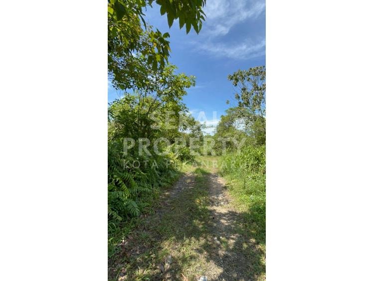 Di jual sebidang tanah Jalan Duyung Marpoyan Damai tengah kota Pekanbaru