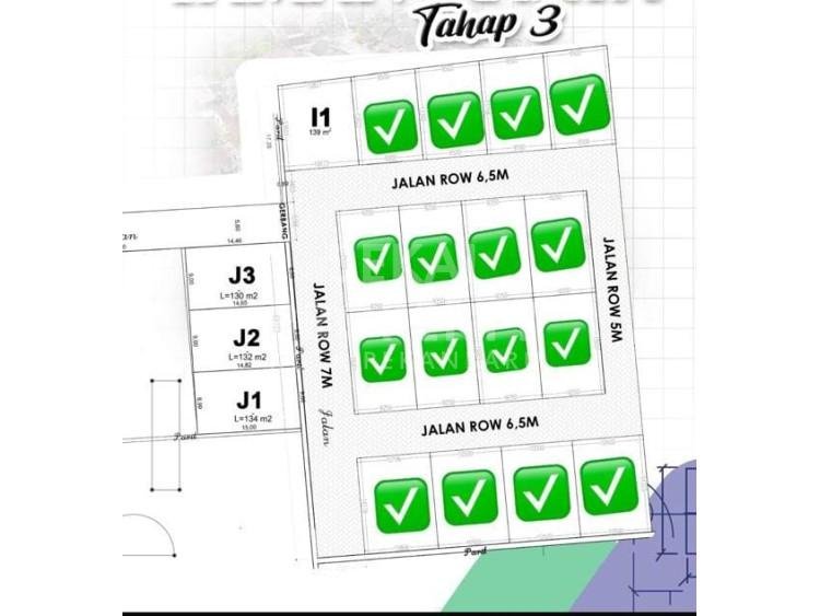 DIJUAL RUMAH BARU TYPE 90/132 CLUSTER LOKASI PANAM