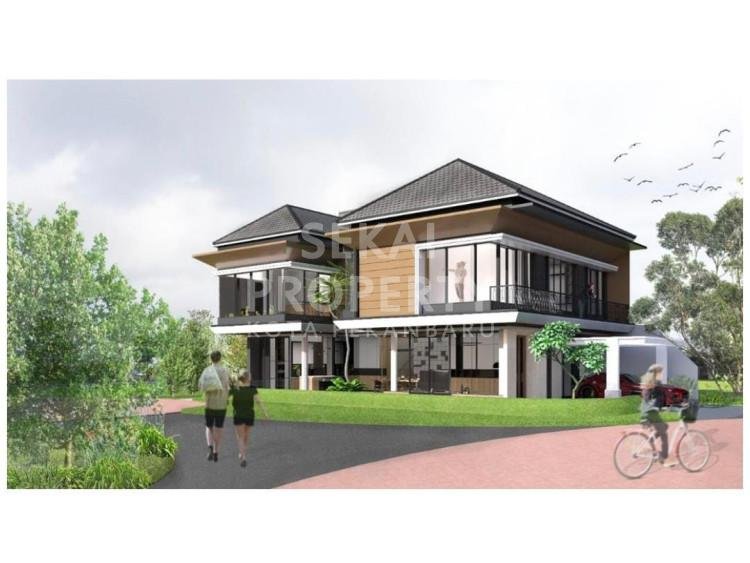 DIJUAL RUMAH MEWAH CLUSTER 2.5 LT DI JL. DUYUNG - PEKANBARU