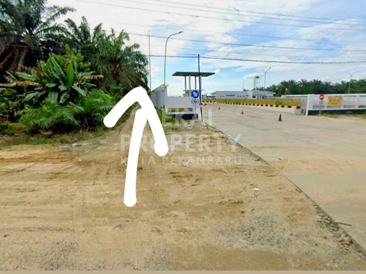 DIJUAL SEBIDANG TANAH LUAS LOKASI LINTAS TIMUR - PEKANBARU