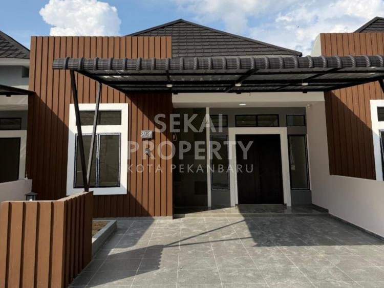 DIJUAL RUMAH CLUSTER BARU LOKASI TENGAH KOTA DEKAT JL. PEMUDA - PEKANBARU