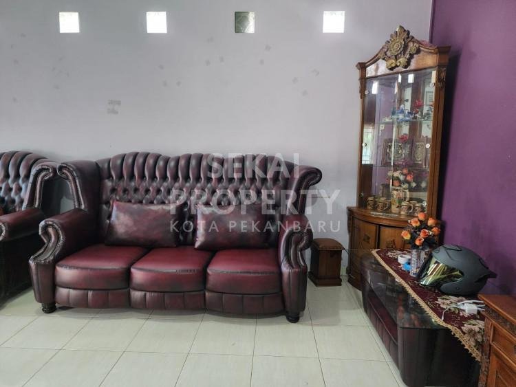 Dijual rumah bulatan murah siap huni lokasi Panam