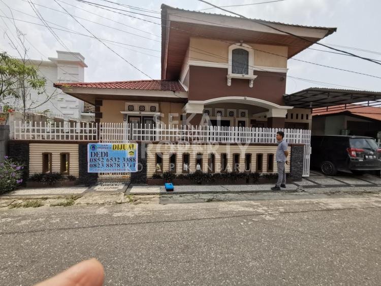 Dijual Rumah Bulatan Mewah Siap Huni Lokasi Harapan Raya