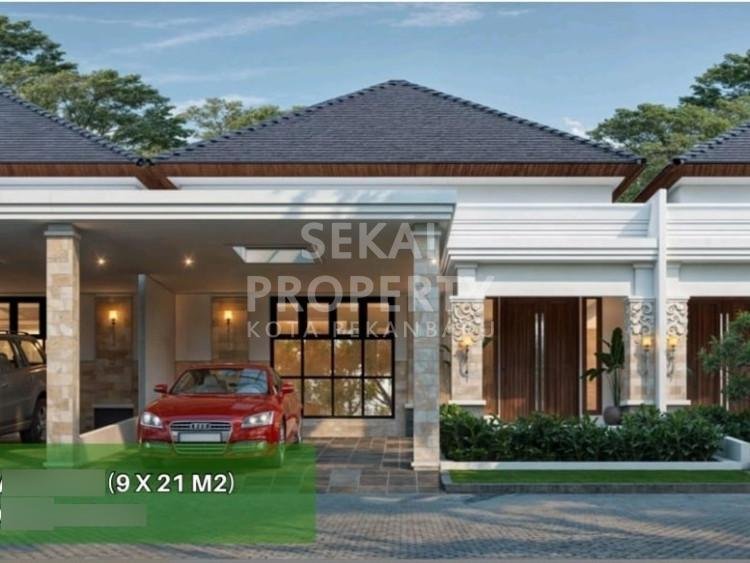 Dijual Rumah Cluster Baru Konsep Bali Di Parit Indah