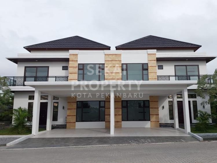 Dijual Rumah Cluster Baru 2 Lantai Konsep Bali Di Parit Indah