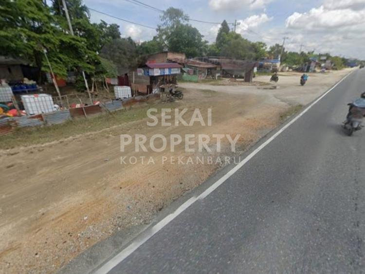 DIJUAL SEBIDANG TANAH LOKASI TEPI JALAN KUBANG RAYA-PEKANBARU