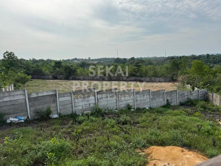 DIJUAL TANAH  JL.PRAMUKA RUMBAI