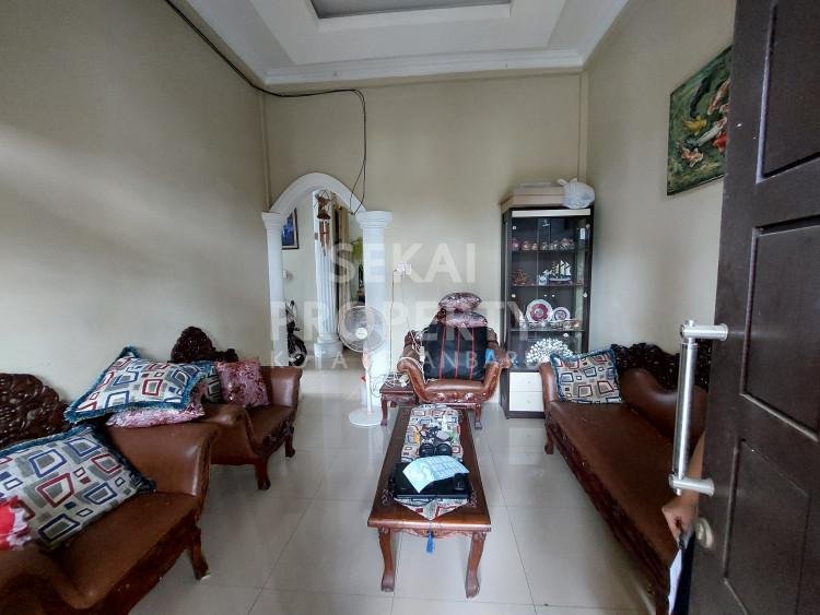 Dijual rumah bulatan 2lt siap huni di tengah kota Jl. Soekarno Hatta