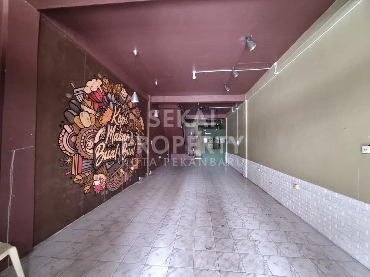 DIJUAL RUKO 3,5 LT LOKASI TEPI JALAN TENGKU UMAR-PEKANBARU