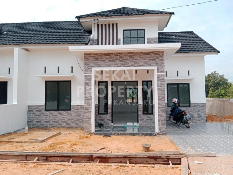 Dijual rumah cluster kondisi baru lokasi Hangtuah - Pekanbaru