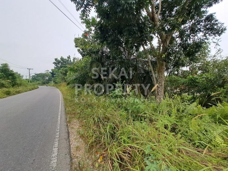 Dijual sebidang tanah di tepi jalan labersa-pekanbaru