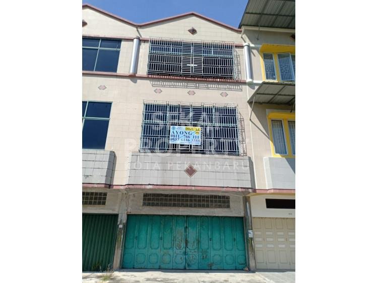 Dijual ruko 3lt di Jl. Tuanku Tambusai / Komplek Nangka Permai - Pekanbaru