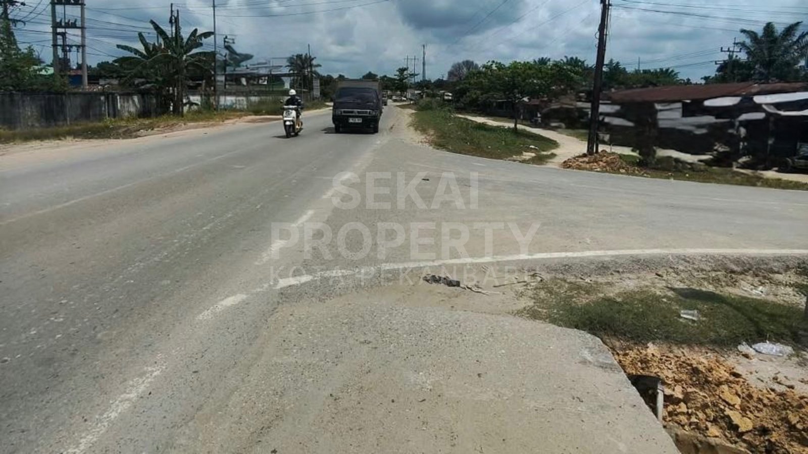 Dijual Murah Tanah 2 Ha Cocok Utk Perumahan Dijalan Lintas Duri Dumai Kulim-duri