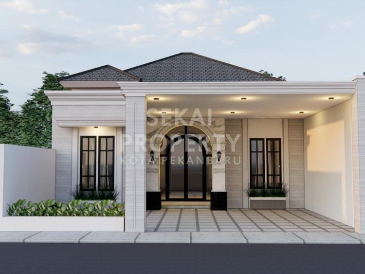 DIJUAL RUMAH CLUSTER BARU LOKASI JL.RAWA INDAH/ARIFIN AHMAD - PEKANBARU
