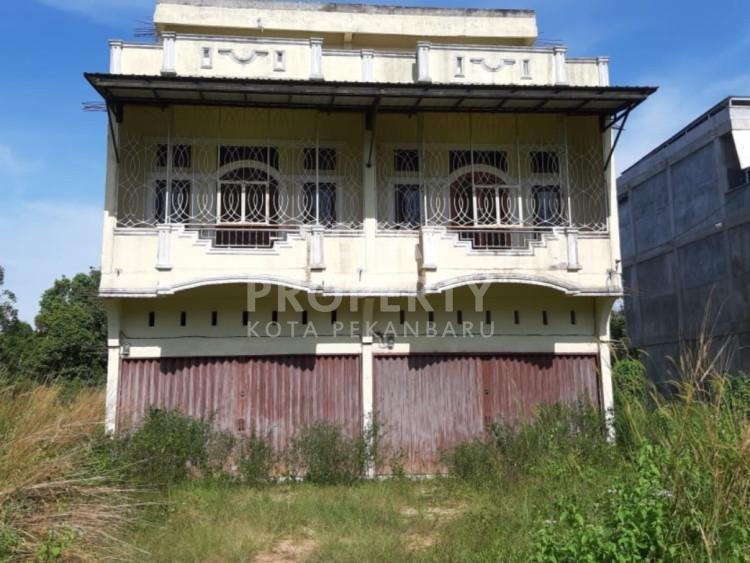 DIJUAL RUKO WALET GANDENG  2.5 LT LOKASI TEPI JALAN KOTA SIAK