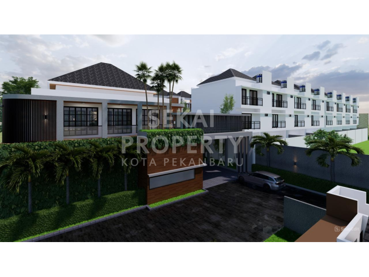 Dijual Rumah Cluster Mewah 3lt Jl. Karya Bakti Pekanbaru Kota
