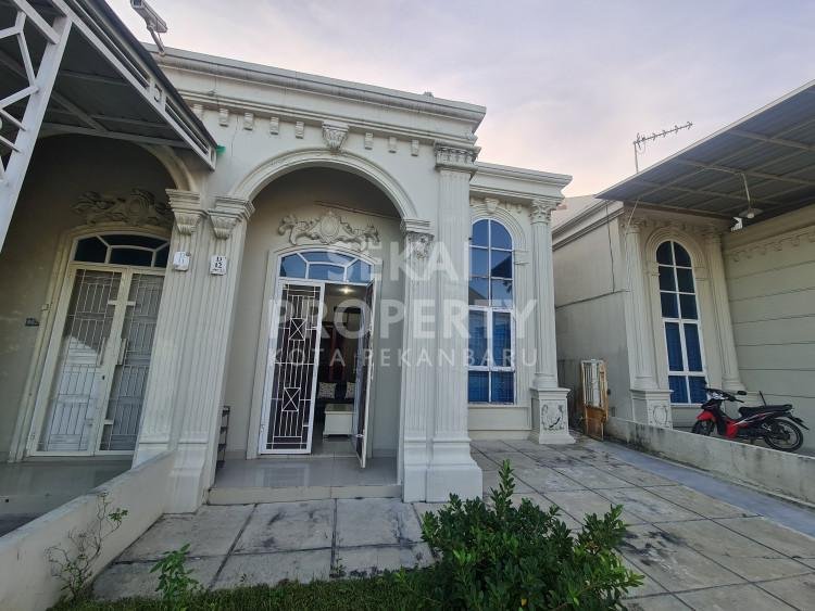 Dijual 1 unit rumah cluster siap huni lokasi Sm Amin tengah kota Pekanbaru