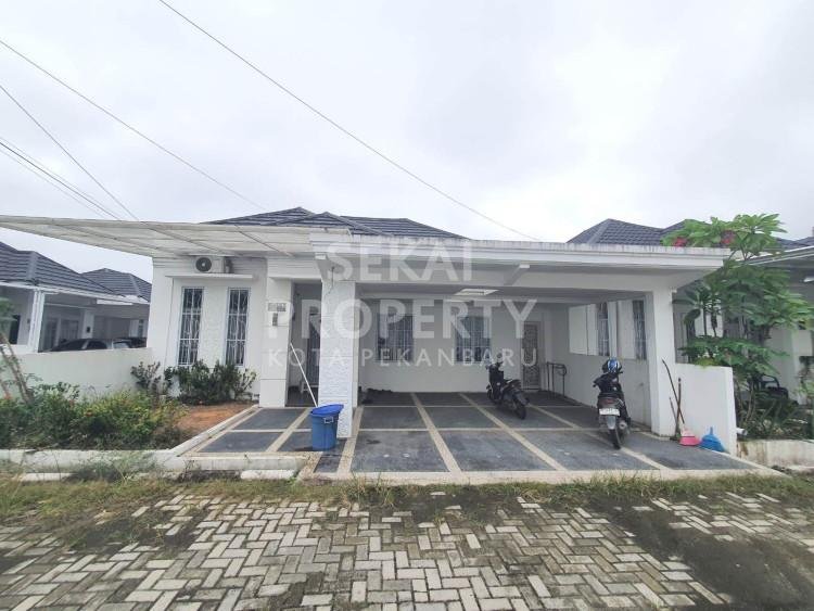 DIJUAL RUMAH CLUSTER MEWAH FURNISHED SIAP HUNI LOKASI JL. MELATI INDAH / PANAM - PEKANBARU