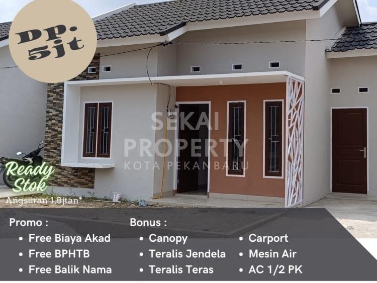 DIJUAL PERUMAHAN BARU LOKASI JL.PASIR PUTIH-PEKANBARU