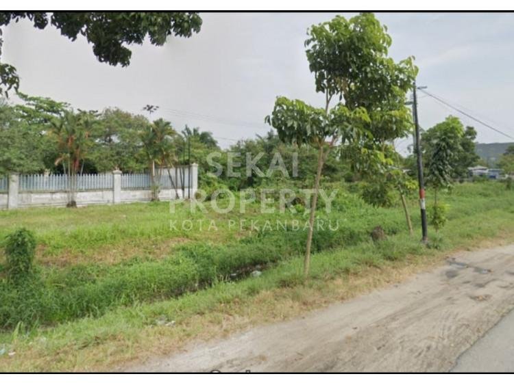 Dijual tanah tengah kota, pinggir jalan besar Soekarno Hatta - Pekanbaru