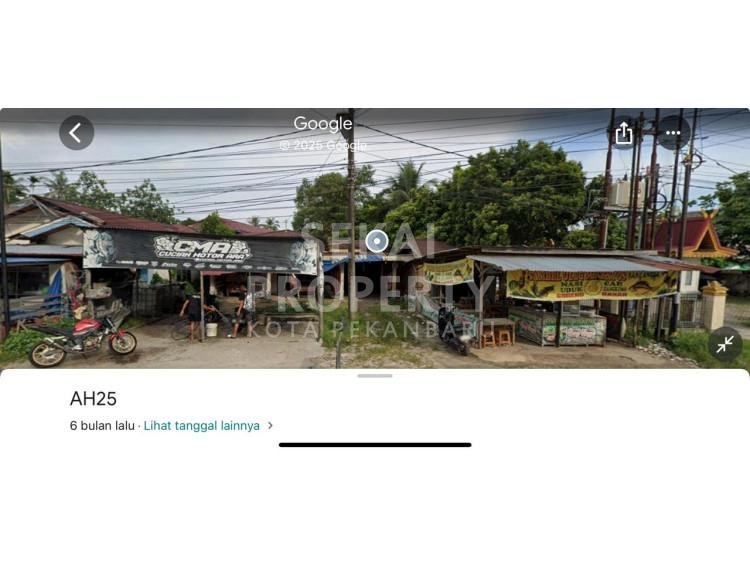 Di jual sebidang tanah tepi jalan lokasi Tenayan Raya tengah kota Pekanbaru