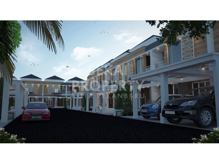 DIJUAL RUMAH CLUSTER 2 LT LOKASI JL.KARYA MAKMUR RIAU UJUNG-PEKANBARU