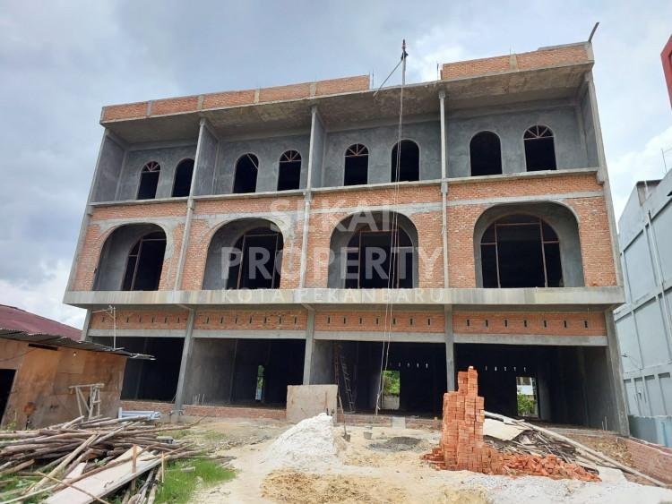 Dijual Ruko Baru 3lt lokasi Rumbai - Pekanbaru