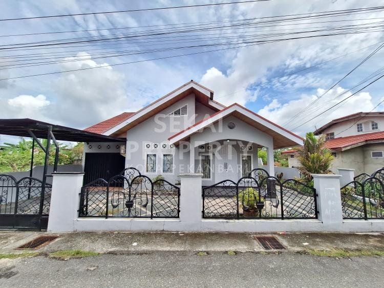 DIJUAL RUMAH BULATAN CANTIK, SIAP HUNI LOKASI DEKAT JL SIGUNGGUNG - PEKANBARU