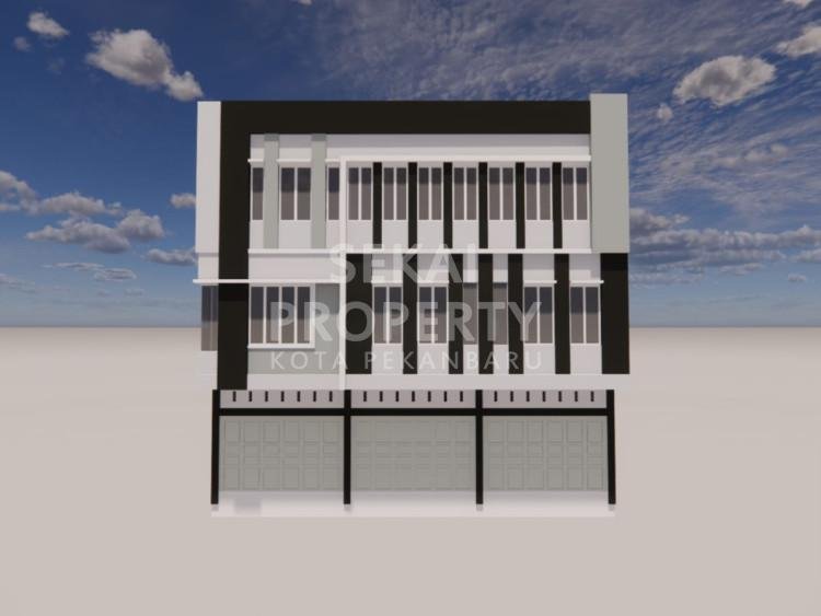 DIJUAL RUKO 3 LANTAI BARU LOKASI JL.HANGTUAH-PEKANBARU
